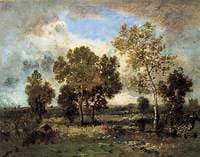 A Clearing in Fontainbleau, France