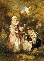 Children with Dogs