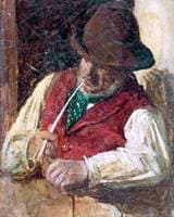 Study of a Pipe-Smoking Man