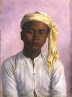 Maung Pe, a Chaprasi in the Triangulation Survey Party