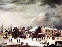 Winter Scene in Brooklyn