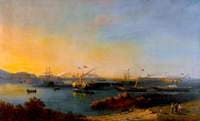 Queen Victoria Arriving at Alderney, 1859