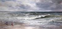 Sea Waves (panel in the Everitt Cabinet)