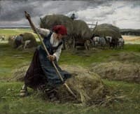 Haying Scene