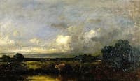 Landscape with Cow