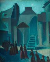Study for 'Woman's Pay'