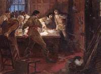 Yeamans and Bowcher Surprised While Plotting to Deliver Bristol Castle to the King, 1643