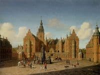 Fredericksborg Castle:  Departure of the Royal Falcon Hunt