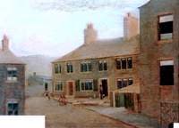 Old Houses on the Site of Hattersley's Machine Shop