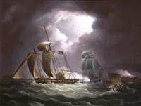 Chase of the Pirate Lugger 'Will Watch'