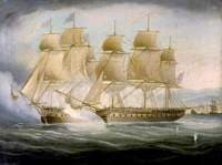 HMS 'Shannon' Taking USS 'Chesapeake', 1 June 1813