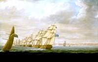 Nelson's Inshore Blockading Squadron at Cadiz, July 1797