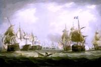 The Battle of Trafalgar, 21 October 1805: Beginning of the Action