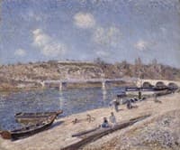 The Beach at Saint-Mammès