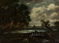 Study for 'The Leaping Horse'