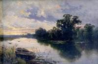 A Quiet Evening on the Thames Near Sonning, Berkshire
