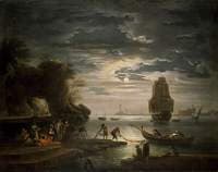 Coastal Scene (La Nuit)