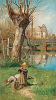 Pastoral Scene at Loing