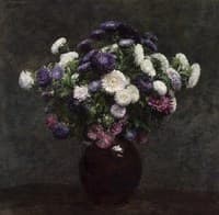 Asters in a Vase