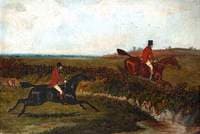 Two Huntsmen Riding