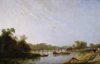 A View of the Thames, with Eton Chapel