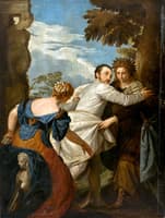 The Choice Between Virtue and Vice (after Veronese)
