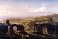 Mount Aetna from Taormina, Sicily