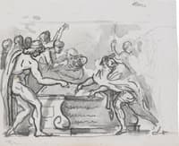 Alexander Ordering the Books of Homer to be Preserved