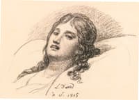 Study of a Woman Resting her Head
