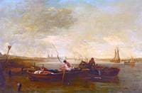 River Thames to the West, with the Isle of Dogs