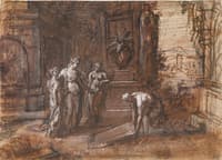 Theseus Finding his Father's Sword