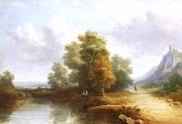Man Fishing in River