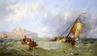 Seascape off Brittany, France