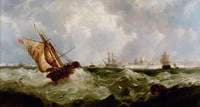 Stiff Breeze off Portsmouth Harbour