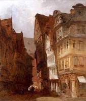 A Street Scene in France