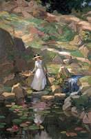 Lady Barber in Her Rock Garden
