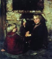 Boys Playing Cards