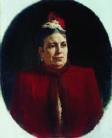 Portrait of Actress G.N. Fedotova