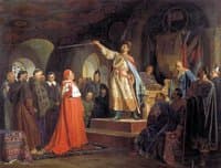 Roman of Halych Receives the Legates of Pope Innocent III
