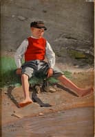 Boy at the Water's Edge