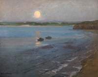 Moonrise, St Ives Bay