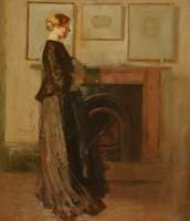 Alice by the Fireside
