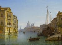 Grand Canal with View of Santa Maria della Salute