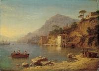 Harbour on the Ligurian Coast