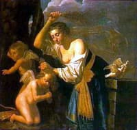 Venus punishing Amor