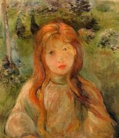 Little Girl at Mesnil (Jeanne Bodeau)