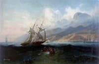 View of La Guaira from the Sea