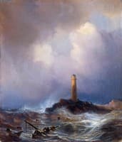 Lighthouse in Brittany