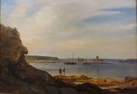 The Port of Camaret in 1830