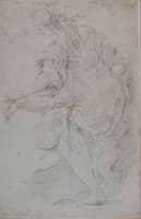 Woman Holding a Garland
